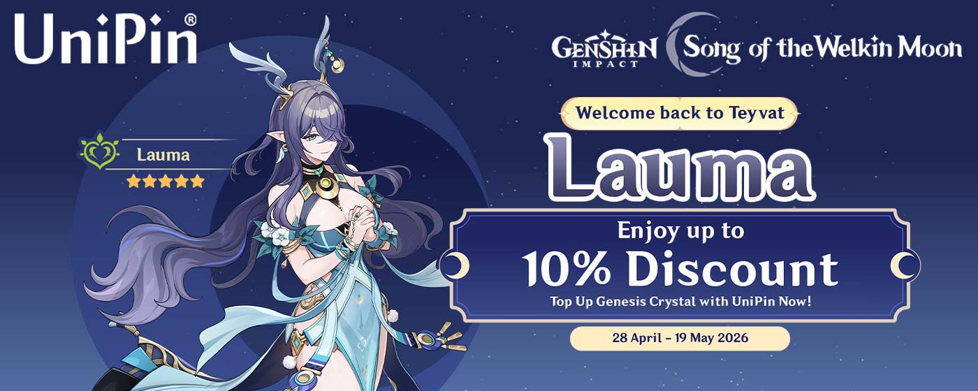 ⚔️✨Version Luna VI –  Lauma is back in Teyvat (MY)